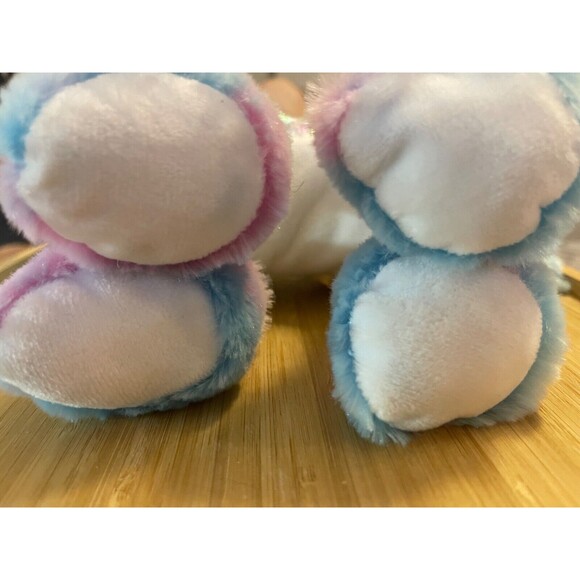 Midwood Brands Unicorn Rainbow Sequin Stuffed Animal Purse  10" - Picture 4 of 9